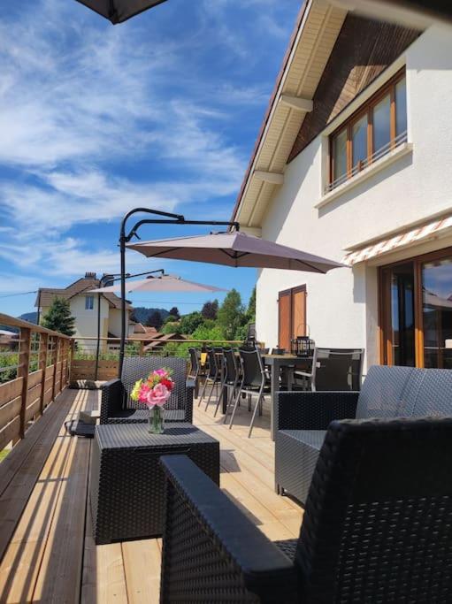 Gite Papillon 6 A14 Personnes - Jacuzzi Gérardmer Exterior foto